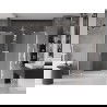 Mexen Velar L Duo porte de douche coulissante 180 cm, givrée, blanche - 871-180-003-32-20