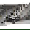 Mexen Velar L Duo portes de douche coulissantes 180 cm, givré, doré - 871-180-003-32-50