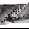 Mexen Velar L Duo portes de douche coulissantes 170 cm, givre, or rose - 871-170-003-32-60