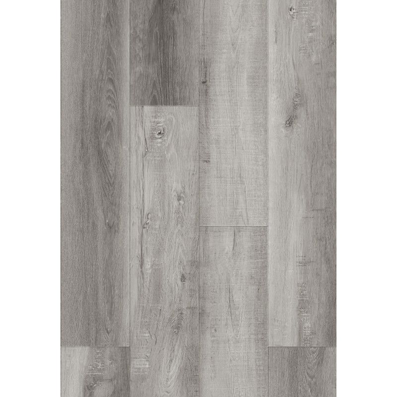 Mexen Santa Clara échantillon de panneaux vinyles 1240 x 182 mm SPC 6,5 mm, sous-couche IXPE 1,5 mm, 4 V-Fuga, Chêne - F1010-S