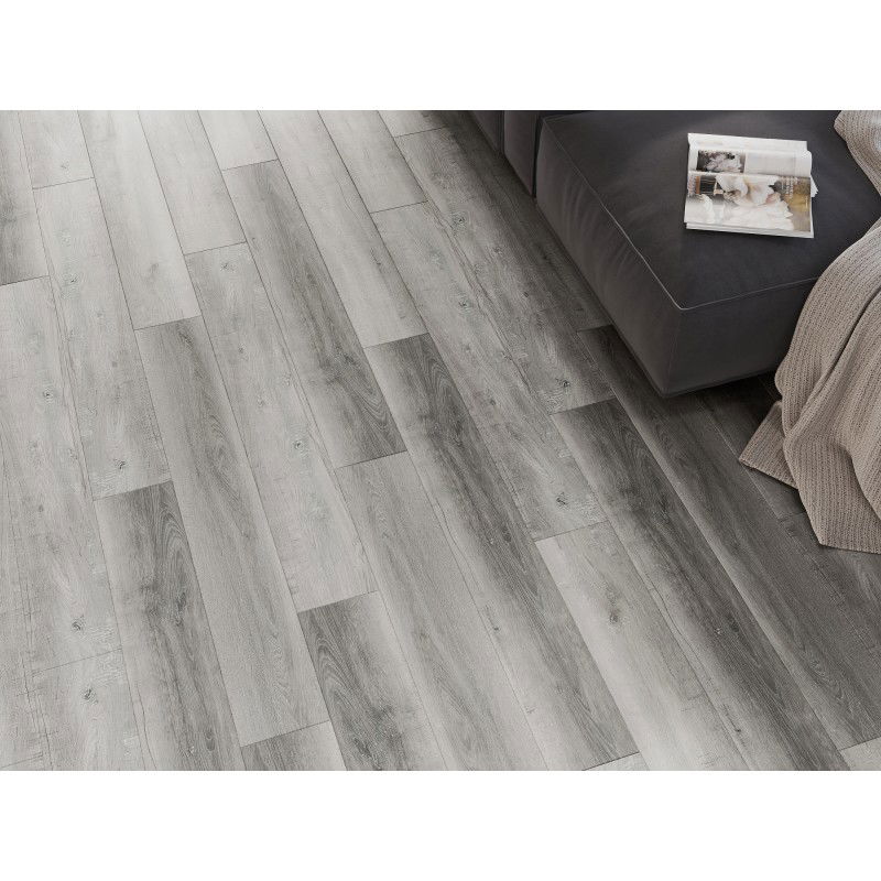 Mexen Santa Clara échantillon de panneaux vinyles 1240 x 182 mm SPC 6,5 mm, support IXPE 1,5 mm, 4 V-Joint, Chêne - F1010-S