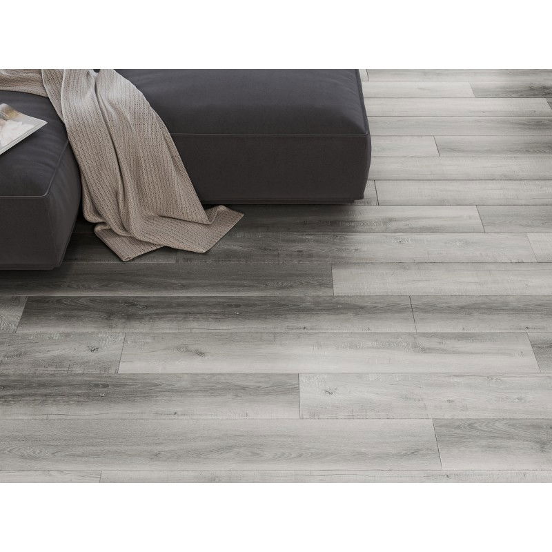 Mexen Santa Clara échantillon de panneaux vinyles 1240 x 182 mm SPC 6,5 mm, support IXPE 1,5 mm, 4 V-Joint, Chêne - F1010-S