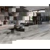 Mexen Santa Clara échantillon de panneaux vinyles 1240 x 182 mm SPC 6,5 mm, sous-couche IXPE 1,5 mm, 4 V-Fuga, Chêne - F1010-S