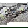 Mexen Santa Clara échantillon de panneaux vinyles 1240 x 182 mm SPC 6,5 mm, sous-couche IXPE 1,5 mm, 4 V-Fuga, Chêne - F1010-S