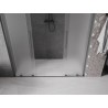 Mexen Velar L Duo portes de douche coulissantes 170 cm, dépoli, gris pistolet brossé - 871-170-003-32-66