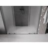 Mexen Velar L Duo porte de douche coulissantes 200 cm, givré, gris canon brossé - 871-200-003-32-66