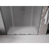 Mexen Velar L Duo porte de douche coulissantes 200 cm, givré, gris canon brossé - 871-200-003-32-66