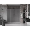 Mexen Velar L Duo porte de douche coulissantes 200 cm, givré, gris canon brossé - 871-200-003-32-66