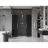 Mexen Velar L Duo porte de douche coulissantes 180 cm, graphite, chrome - 871-180-003-42-01