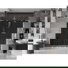 Mexen Velar L Duo portes de douche coulissantes 200 cm, graphite, blanc - 871-200-003-42-20