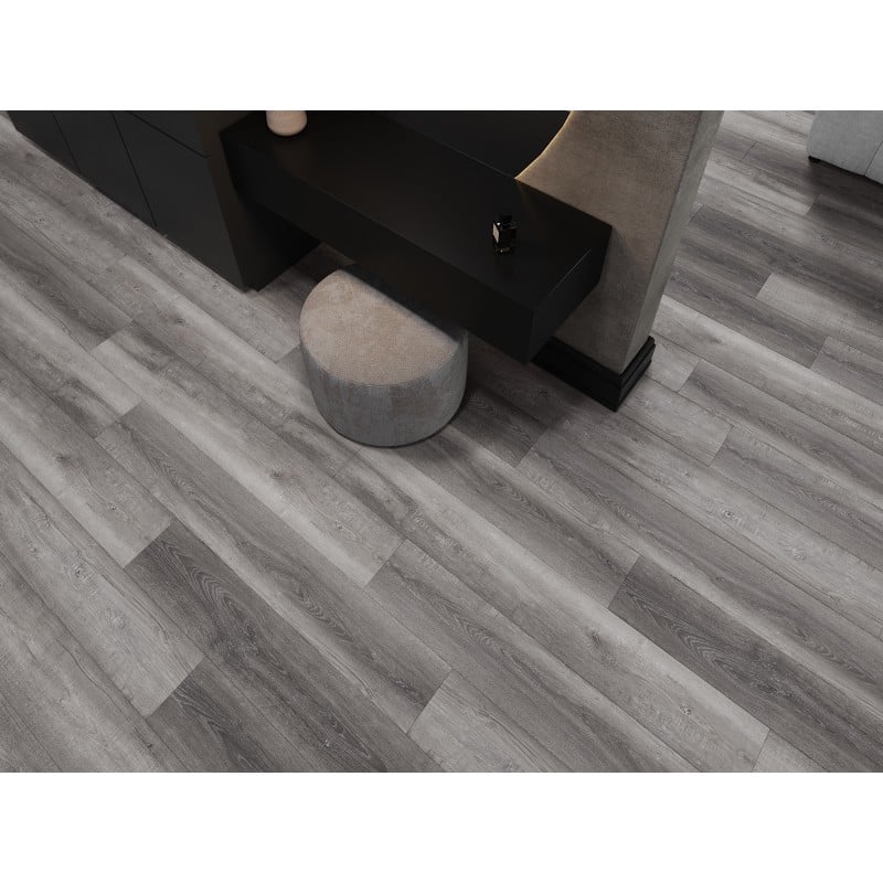 Mexen El Monte échantillon de panneaux vinyles SPC 6,5 mm, sous-couche IXPE 1,5 mm, 4 V-Joint, Chêne - F1011-S