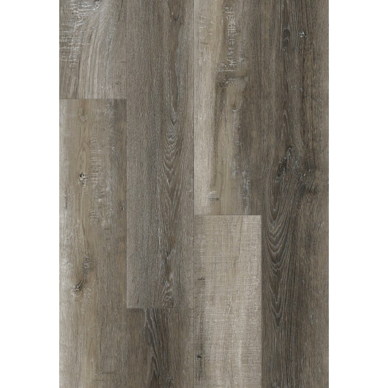 Mexen Aspen échantillon de panneaux vinyles SPC 6,5 mm, sous-couche IXPE 1,5 mm, 4 V-Fuge, Chêne - F1012-S