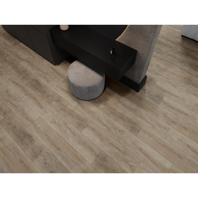Mexen Casa Grande échantillon de panneaux vinyles SPC 6,5 mm, sous-couche IXPE 1,5 mm, 4 V-Joint, Chêne - F1014-S