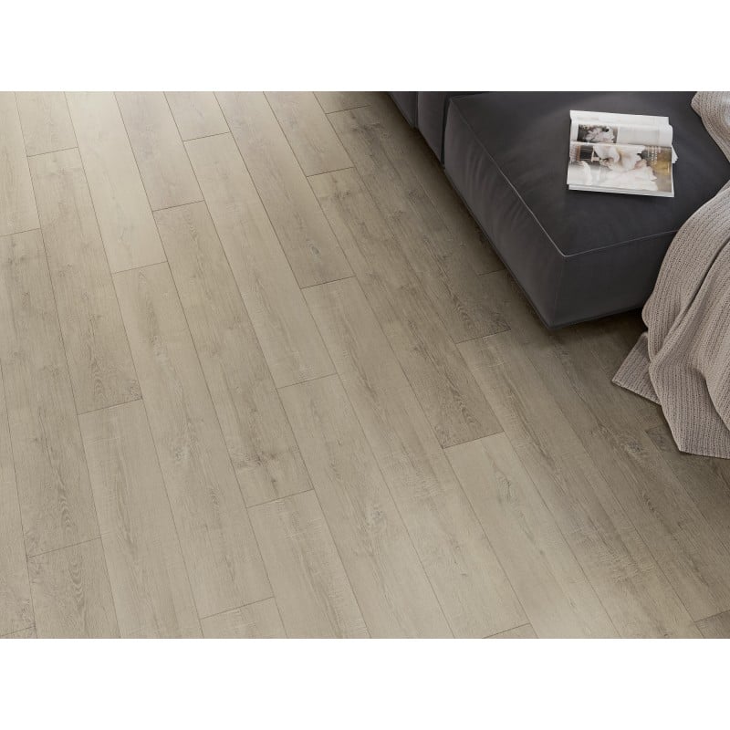 Mexen Parker échantillon de panneaux vinyles SPC 6,5 mm, sous-couche IXPE 1,5 mm, 4 V-Fuge, Chêne - F1015-S