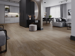 Mexen Windsor échantillon de panneaux vinyles 1240 x 182 mm SPC 6,5 mm, sous-couche IXPE 1,5 mm, 4 V-Fuge, Chêne - F1016-S