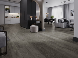 Échantillon de panneau vinyle Mexen New Albany 1240 x 182 mm SPC 6,5 mm, fond IXPE 1,5 mm, 4 V-Fuge, Chêne - F1017-S