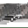 Paroi de douche coulissante Mexen Velar Walk-in 70 x 200 cm, transparent 8 mm, nickel brossé - 871-070-000-03-97
