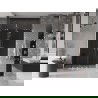 Mexen Velar Duo portes de douche coulissantes 140 cm, graphite, chrome - 871-140-000-42-01