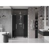 Mexen Velar Duo porte de douche coulissante 150 cm, graphite, blanc - 871-150-000-42-20