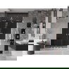 Mexen Velar Duo portes de douche coulissantes 150 cm, graphite, blanc - 871-150-000-42-20