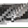 Mexen Velar Duo porte de douche coulissante 140 cm, graphite, nickel brossé - 871-140-000-42-97