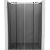 Mexen Velar Duo portes de douche coulissantes 150 cm, graphite, métal-pistolet - 871-150-000-42-95