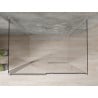 Mexen Omega-3S cabine de douche 3-parois, coulissante 120 x 90 cm, transparent, chrome - 825-120-090-01-00-3S