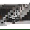Mexen Velar L Duo portes de douche coulissantes 170 cm, graphite, cuivre brossé - 871-170-003-42-65