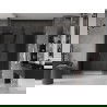 Mexen Velar L Duo porte de douche coulissantes 180 cm, graphite, gun gray brossé - 871-180-003-42-66