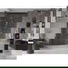 Mexen Velar L Duo porte de douche coulissantes 140 cm, transparent, dorées - 871-140-003-02-50