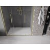 Mexen Velar L Duo porte de douche coulissante 150 cm, transparent, or brossé - 871-150-003-02-55