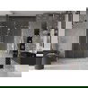 Mexen Velar L Duo porte de douche coulissante 140 cm, transparent, or brossé - 871-140-003-02-55