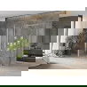 Mexen Omega cabine de douche à 3 côtés, coulissante 140 x 80 cm, transparent, chrome - 825-140-080-01-00-3S
