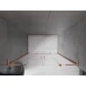 Mexen Velar L Duo portes de douche coulissantes 160 cm, transparent, cuivre brossé - 871-160-003-02-65