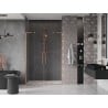 Mexen Velar L Duo portes de douche coulissantes 160 cm, transparent, cuivre brossé - 871-160-003-02-65