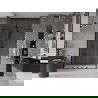 Mexen Velar L Duo porte de douche coulissante 140 cm, transparent, noir - 871-140-003-02-70