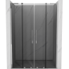 Mexen Velar L Duo porte de douche coulissantes 140 cm, graphite, chrome - 871-140-003-42-01