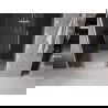 Mexen Velar L Duo porte de douche coulissantes 140 cm, graphite, chrome - 871-140-003-42-01