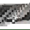 Mexen Velar L Duo porte de douche coulissantes 140 cm, graphite, chrome - 871-140-003-42-01