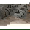 Mexen Omega cabine de douche coulissante 100 x 80 cm, transparent, noir - 825-100-080-70-00