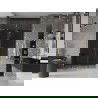 Mexen Velar L Duo porte de douche coulissantes 140 cm, graphite, or - 871-140-003-42-50