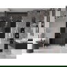 Mexen Velar L Duo porte de douche coulissantes 140 cm, graphite, blanc - 871-140-003-42-20