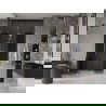 Mexen Velar L Duo porte de douche coulissantes 140 cm, graphite, or - 871-140-003-42-50
