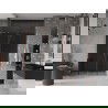 Mexen Velar L Duo porte de douche coulissante 140 cm, graphite, or rose - 871-140-003-42-60
