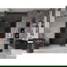 Mexen Velar L Duo portes de douche coulissantes 150 cm, graphite, cuivre brossé - 871-150-003-42-65
