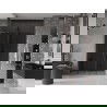 Mexen Velar L Duo portes de douche coulissantes 150 cm, graphite, gris gun brossé - 871-150-003-42-66