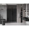 Mexen Velar L Duo porte de douche coulissante 140 cm, graphite, noir - 871-140-003-42-70