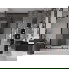 Mexen Velar L Duo porte de douche coulissantes 140 cm, dépoli, noir - 871-140-003-32-70