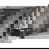 Mexen Velar L Duo portes de douche coulissantes 140 cm, givré, gun metal - 871-140-003-32-95