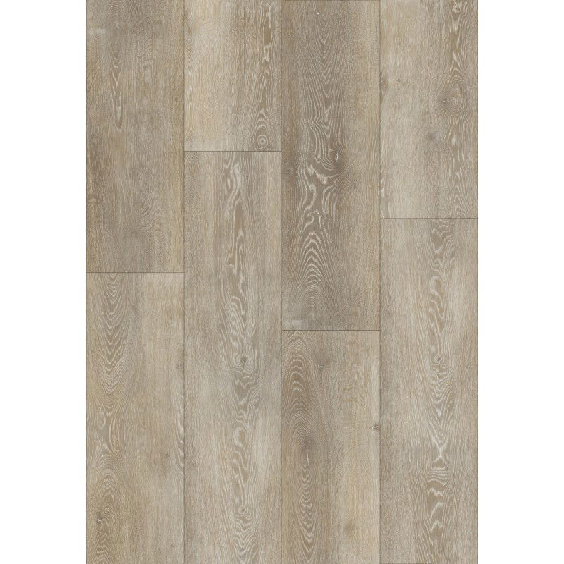 Mexen Jasper échantillon de panneaux vinyles 1240 x 182 mm SPC 6,5 mm, sous-couche IXPE 1,5 mm, 4 V-Fuga, Chêne - F1018-S